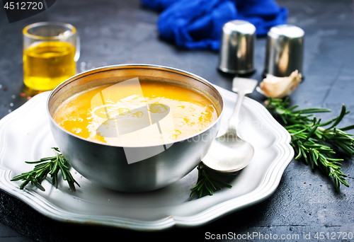 Image of pumpkin soup