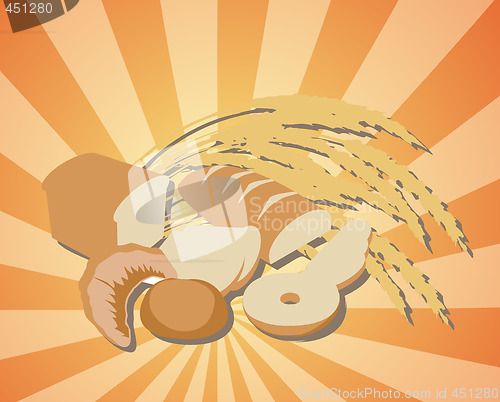 Image of Abundance of bread