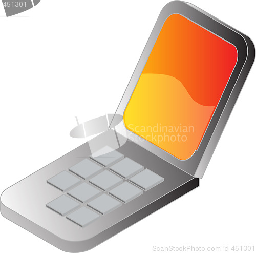 Image of Mobile phone illustration