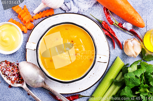Image of carrot soup
