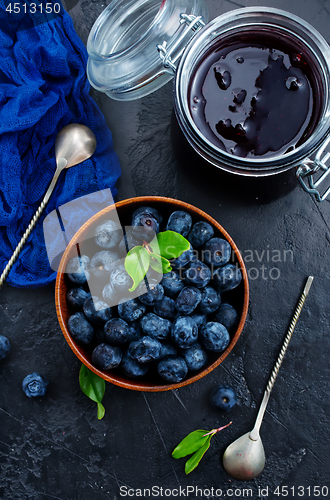 Image of fresh blueberry