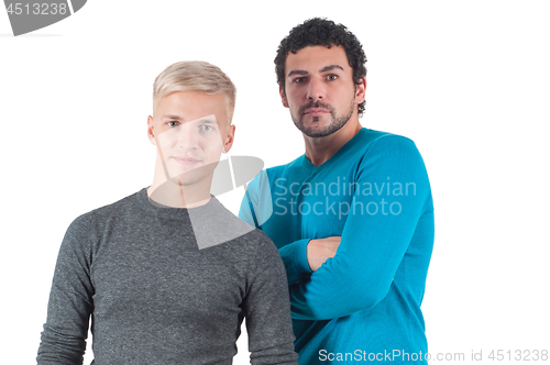Image of Two men portrait