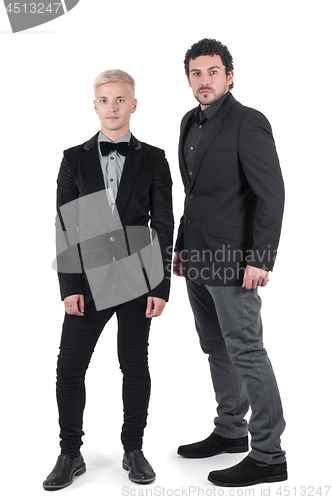 Image of Two young men in jackets