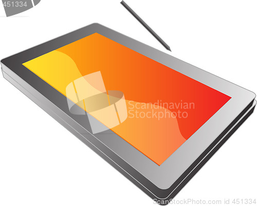 Image of Tablet pc notebook