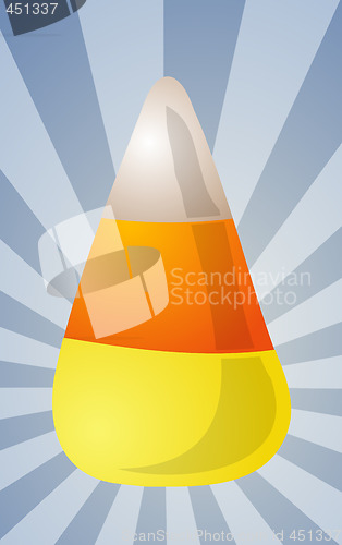 Image of Candy corn illustration