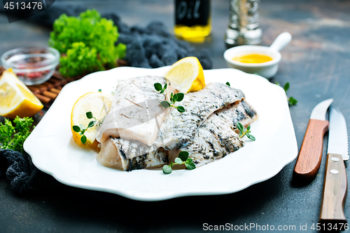 Image of raw fish fillet