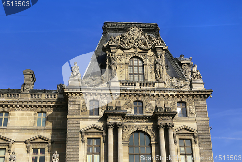 Image of Facade of the royal Louvre palace