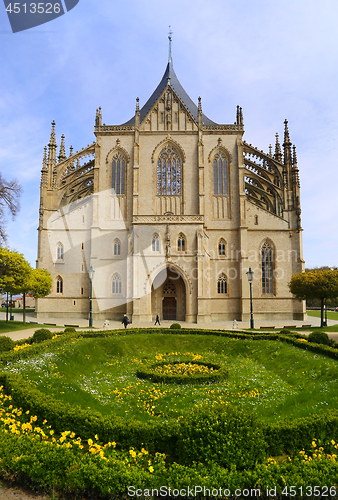 Image of Holy temple Barbara (Chram Svate Barbory), Kutna Hora, Czech Rep