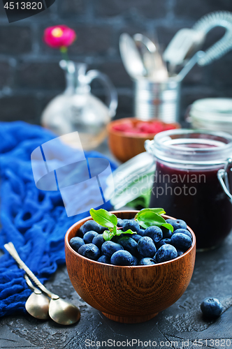 Image of fresh blueberry