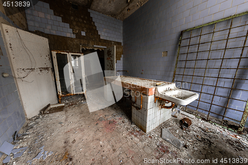 Image of Autopsy room in Pripyat hospital