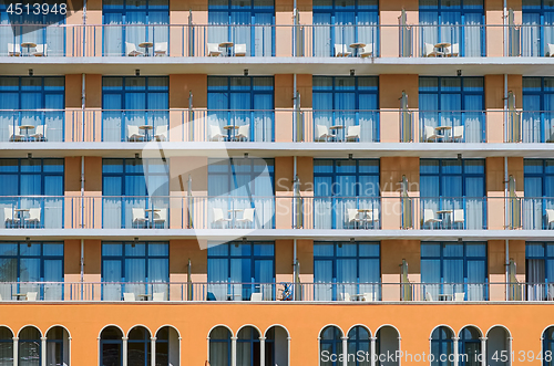 Image of Facade of Modern Building