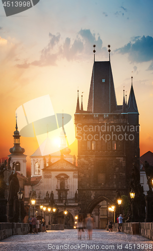 Image of Prague at dawn