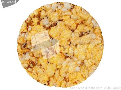 Image of Corn bread on white