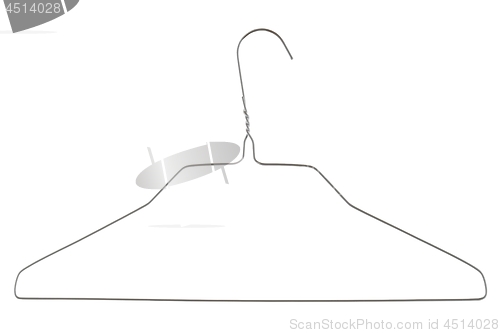 Image of Wire coat hanger