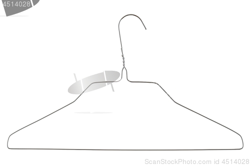 Image of Wire coat hanger