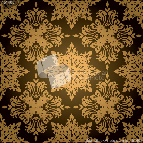 Image of gothic gold leaf