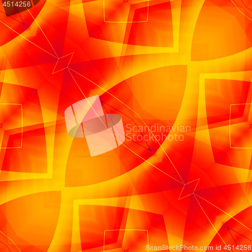 Image of Red- yellow abstract seamless background