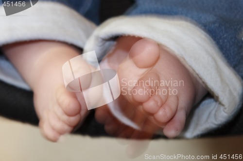 Image of babies feet