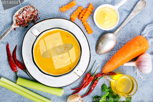 Image of carrot soup