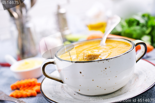 Image of carrot soup