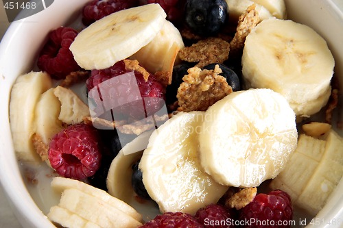 Image of healthy bowl of breakfast 