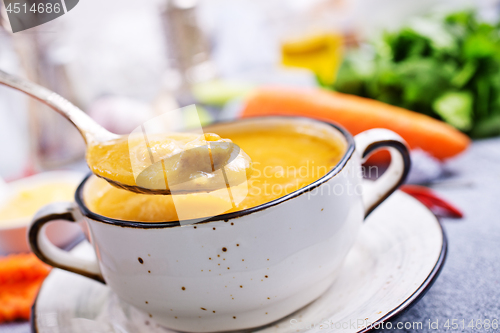 Image of carrot soup