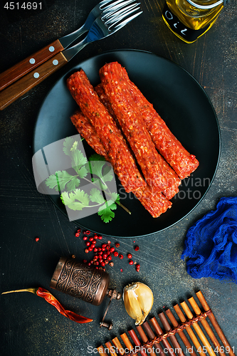 Image of sausages