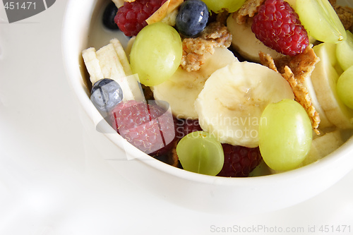 Image of healthy bowl of breakfast 