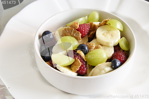 Image of healthy bowl of breakfast 