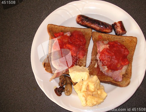 Image of cooked breakfast