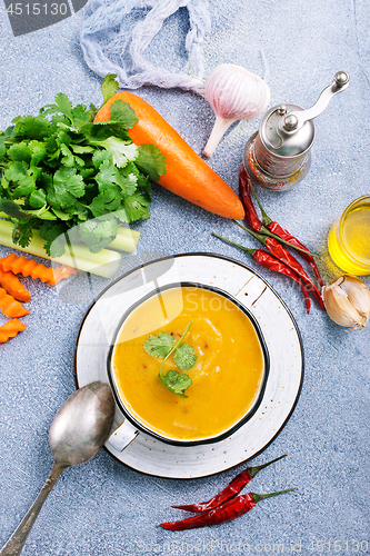 Image of carrot soup
