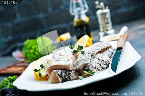 Image of raw fish fillet