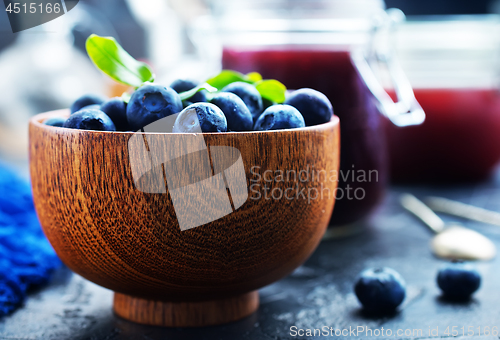 Image of fresh blueberry