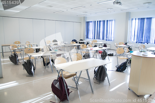 Image of Empty Classroom