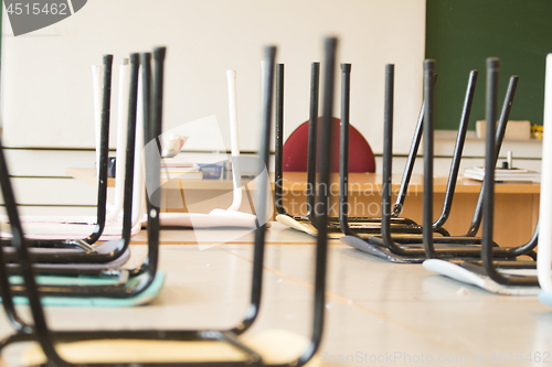 Image of Empty Classroom