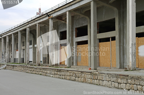 Image of Boarded up Warehouse