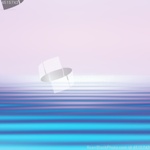 Image of Abstract Motion Blurred Seascape Background In Vivid Holographic