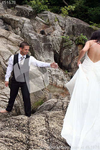 Image of Bride and groom 