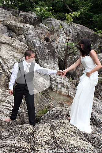 Image of Bride and groom 