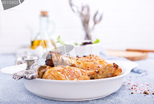 Image of baked chicken legs