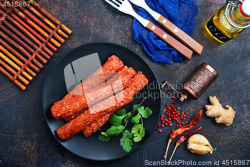 Image of sausages