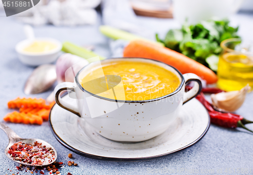 Image of carrot soup