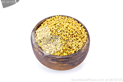 Image of Fenugreek in clay bowl