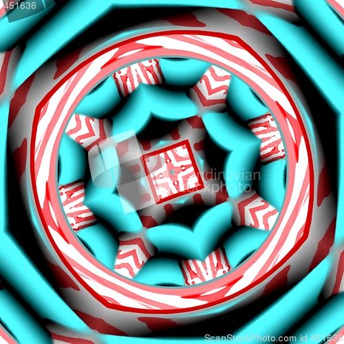 Image of Abstract 3d background
