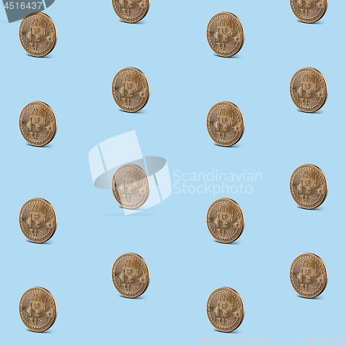 Image of Pattern seamless of gold coins