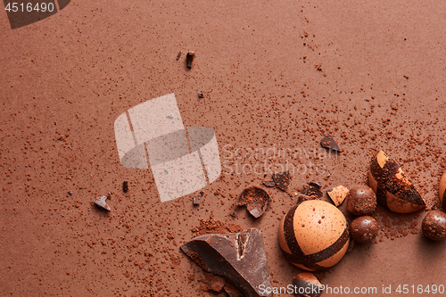 Image of delicious chocolate candies