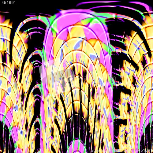 Image of Abstract 3d background