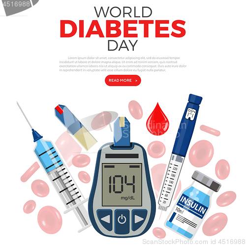 Image of World Diabetes Day Concept