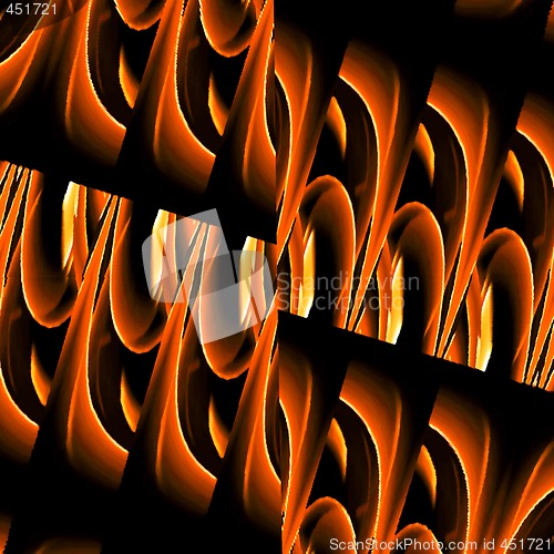 Image of Abstract 3d background