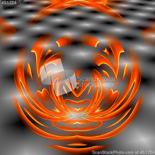 Image of Abstract 3d background